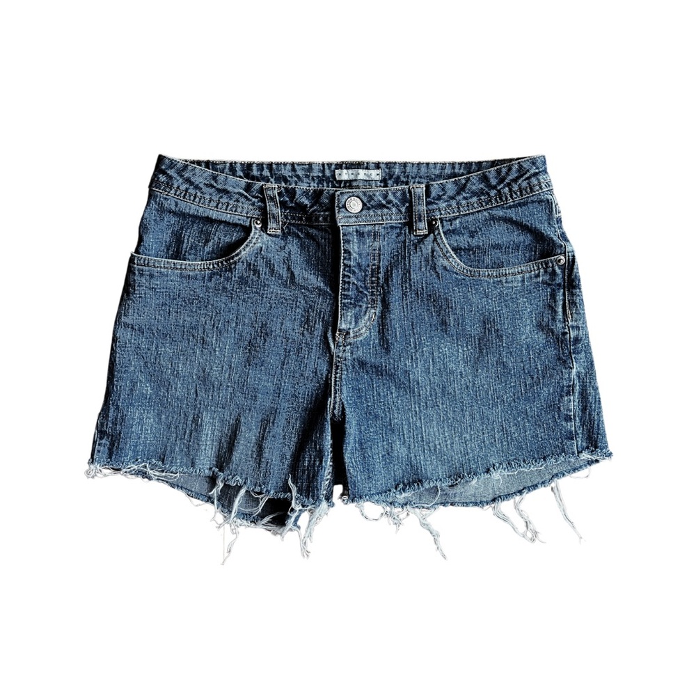 High-waisted Denim Shorts